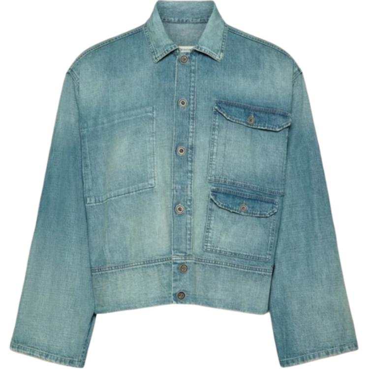 Maison Margiela Denim Caban Jacket