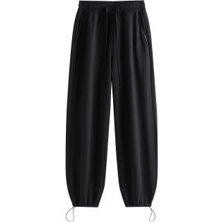 ZMOH Knitted Sweatpants Unisex Moderate Straight Fit Pants