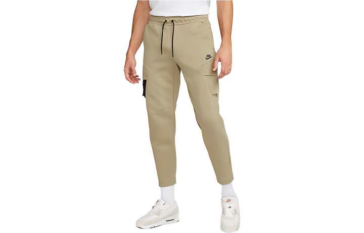 Nike Nike Knitted Sweatpants Men's Khaki Moderate Cargo Pants