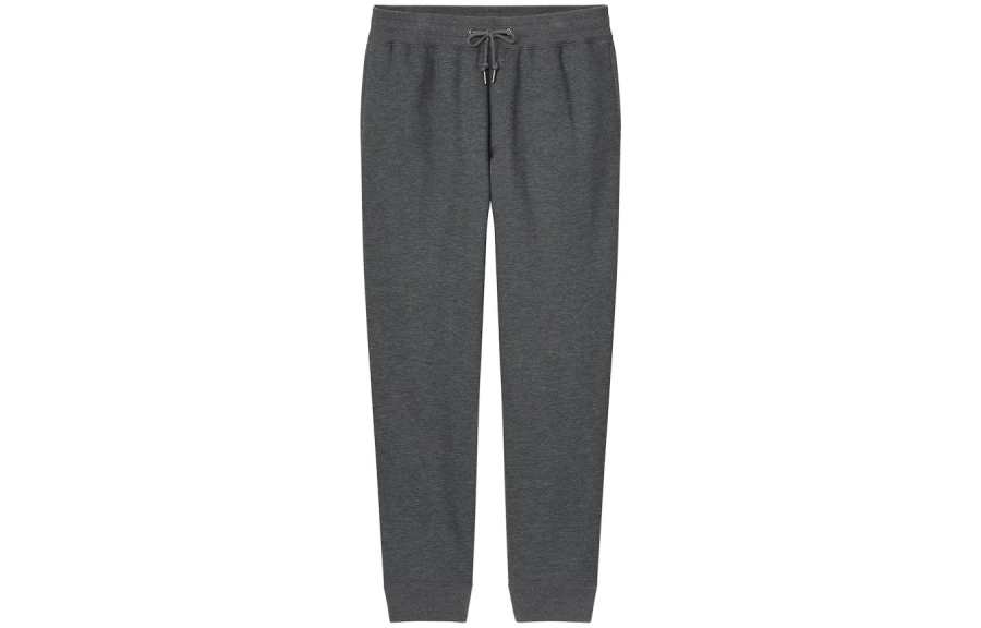 UNIQLO Knitted Sweatpants Men's Dark Gray