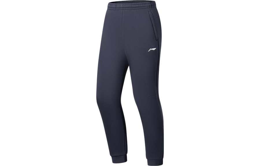 Li-Ning Li Ning Fitness Series Knitted Sweatpants Men's Ink Water Gray