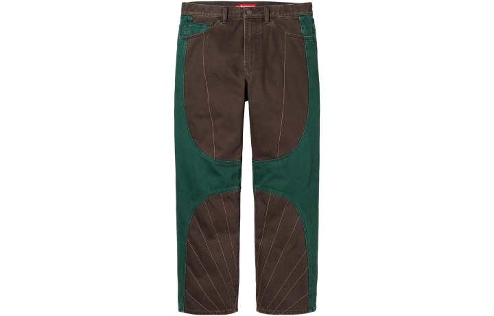 Supreme Supreme Radial Embroidered Loose Fit Jean