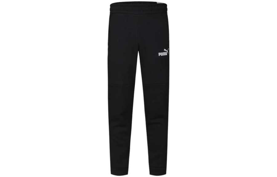 PUMA PUMA Casual Pants Men's Black Moderate Cuffed Pants