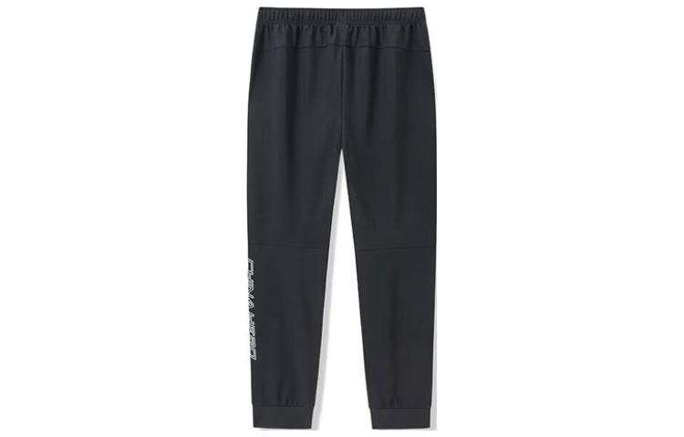 Anta Lifestyle Collection Sports Lifestyle Collection Knitted Sweatpants Men's Black