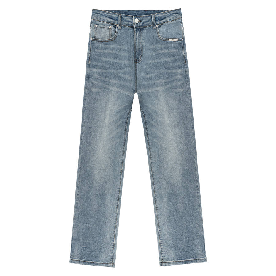 PILOTDRAGON Jeans Unisex Moderate Straight Fit Pants
