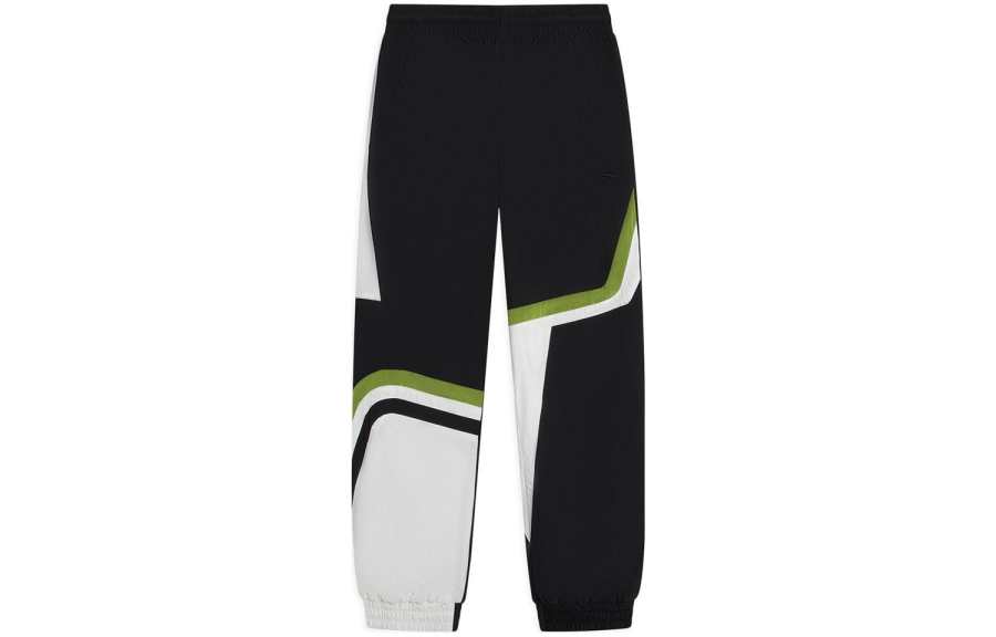 Li-Ning Li Ning China Li Ning Knitted Sweatpants Men's Black Moderate Sweatpants