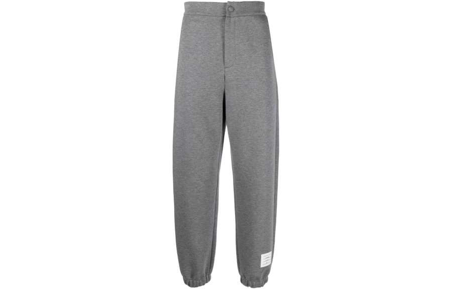 THOM BROWNE THOM BROWNE· Knitted Sweatpants Men's Gray