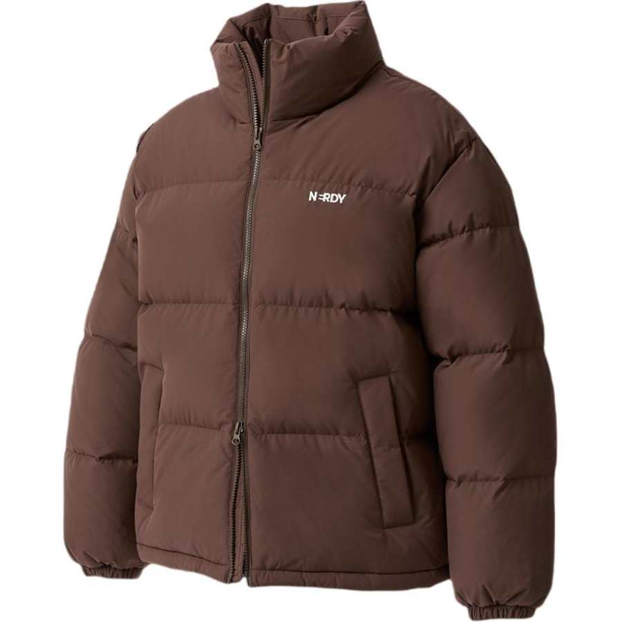 Nerdy Nerdy FW24 Down Jacket Unisex Brown