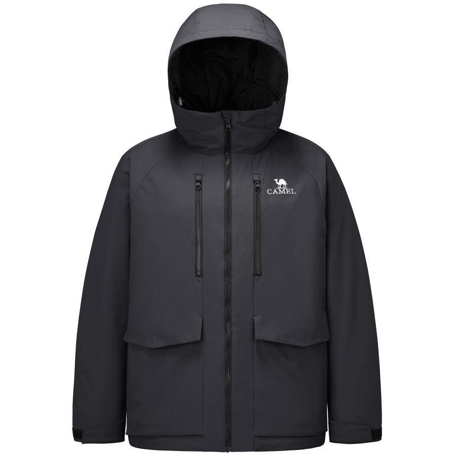 CAMEL CAMEL Urban Function Series Puffer Jackets Unisex Hooded Moderate
