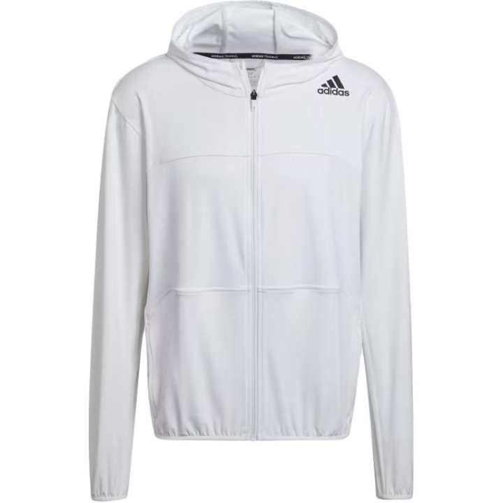 Adidas Adidas AEROREADY Training Hooded Jacket Men's White