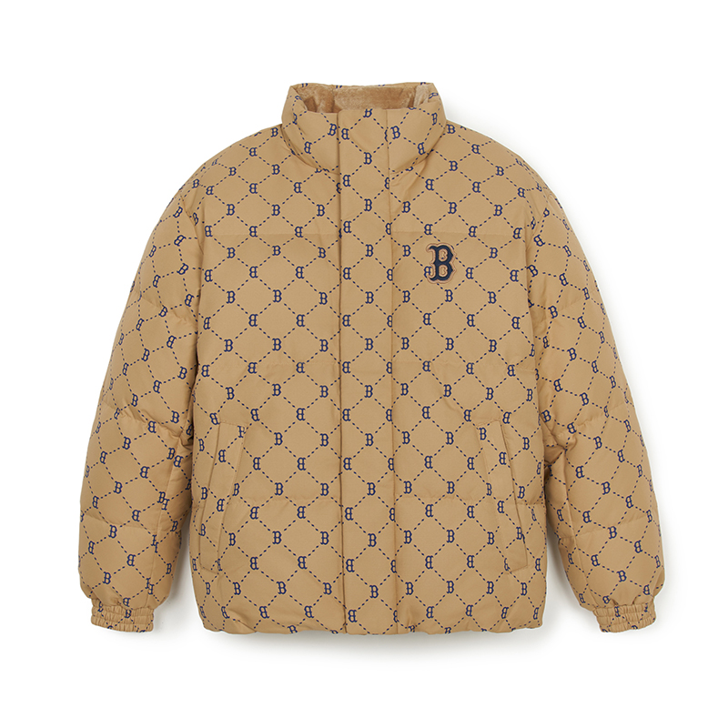 MLB MLB Basic Boston Red Sox Down Jacket Unisex Light Beige