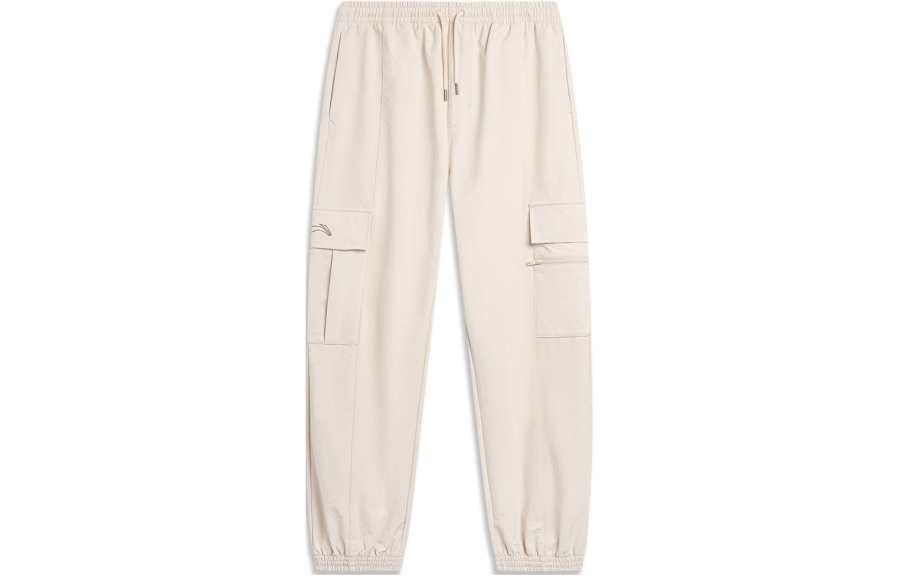 Li-Ning Li Ning Skateboard Knitted Sweatpants Men's Sand Gravel Gray