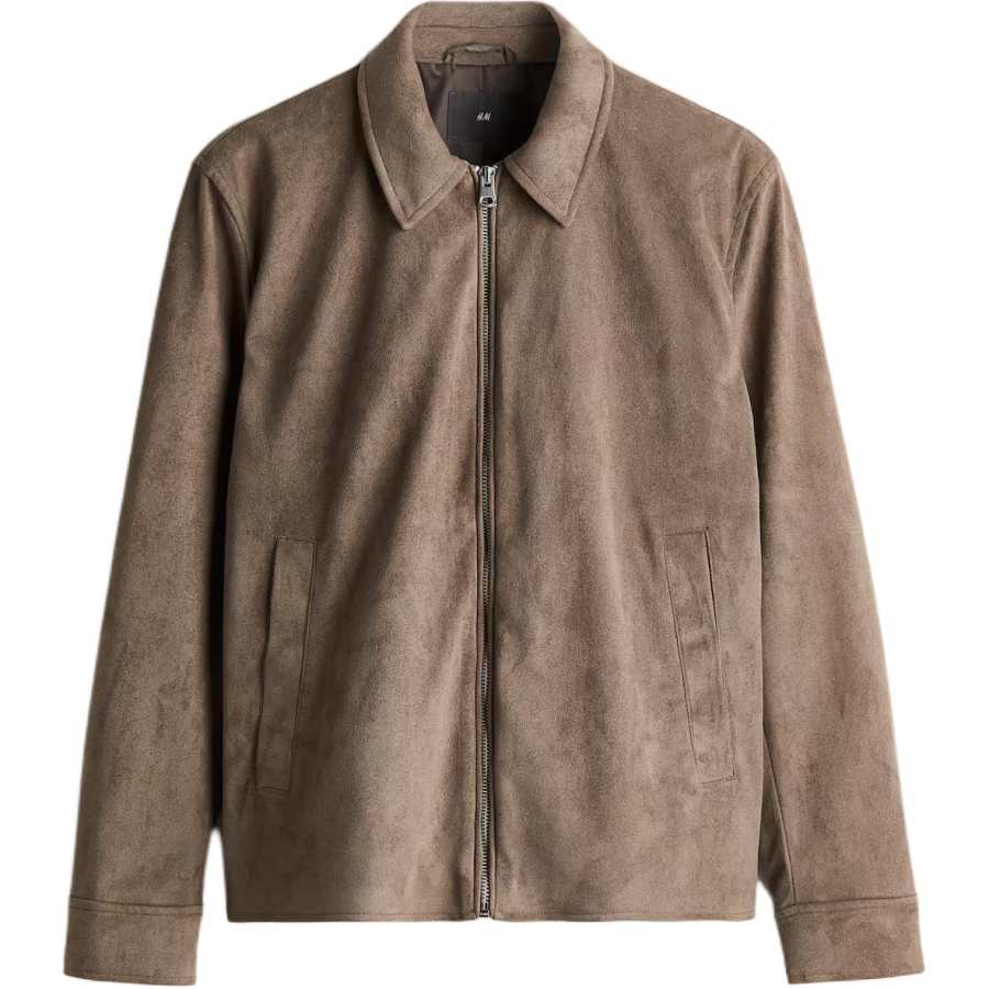 H&M H&M Jackets & Coats Men's Taupe
