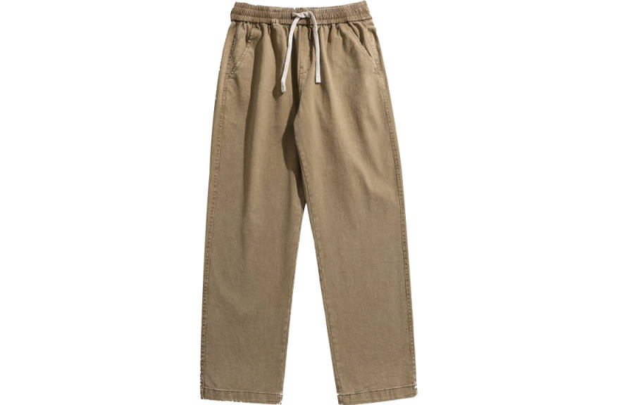 33TH 33TH Casual Pants Unisex Moderate Straight Fit Pants