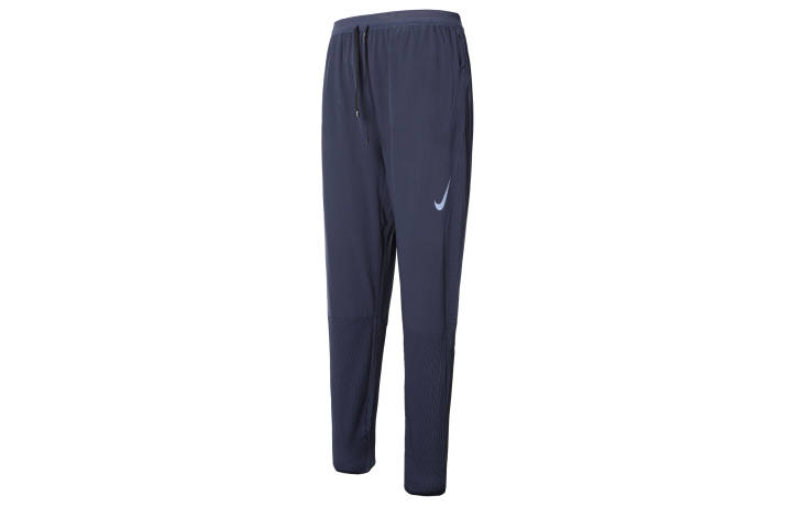 Nike Nike Knitted Sweatpants Men's Midnight Marine Blue Moderate Cuffed Pants