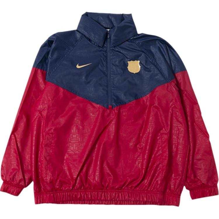 Nike Nike FC Jackets & Coats Men's Noble Red/Midnight Marine Blue/Club Gold
