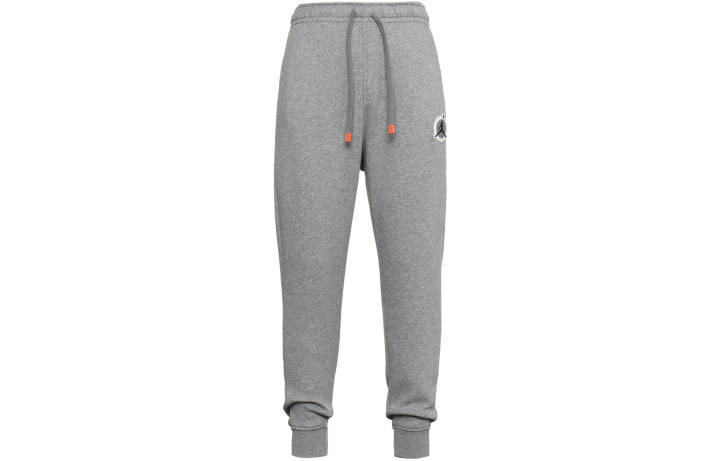 Jordan Jordan As M J Flt Mvp Hbr Flc Pant 2 Logo Label Fleece Lined Long Casual Mid Rise Elastic Cuff Knitted Sweatpants Men's