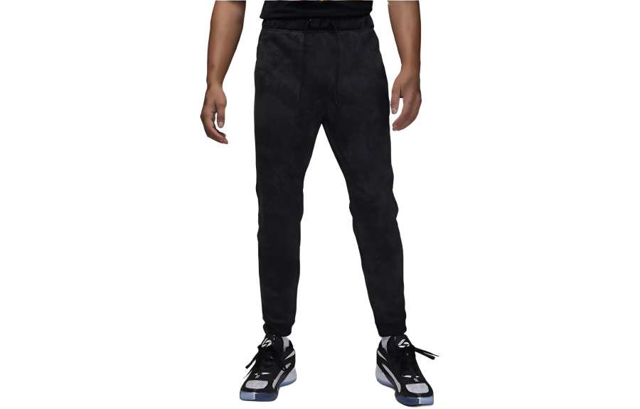 Jordan Jordan Dri Fit Sport Air Fleece Pants Knitted Sweatpants Men's Black
