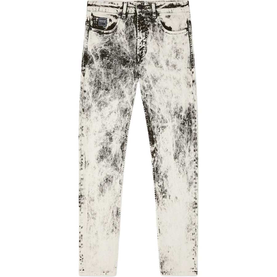 VERSACE JEANS COUTURE Bleach-wash Skinny Jean