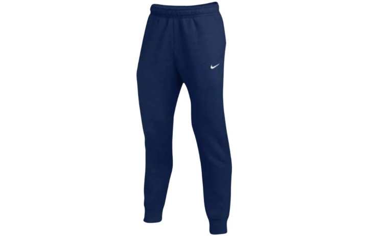 Nike Nike Knitted Sweatpants Men's Blue Moderate Cuffed Pants