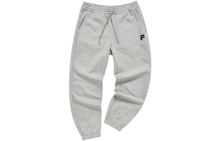 FILA FUSION FOB Casual Pants Men's Cloud Gray Heather Gray Moderate Cuffed Pants