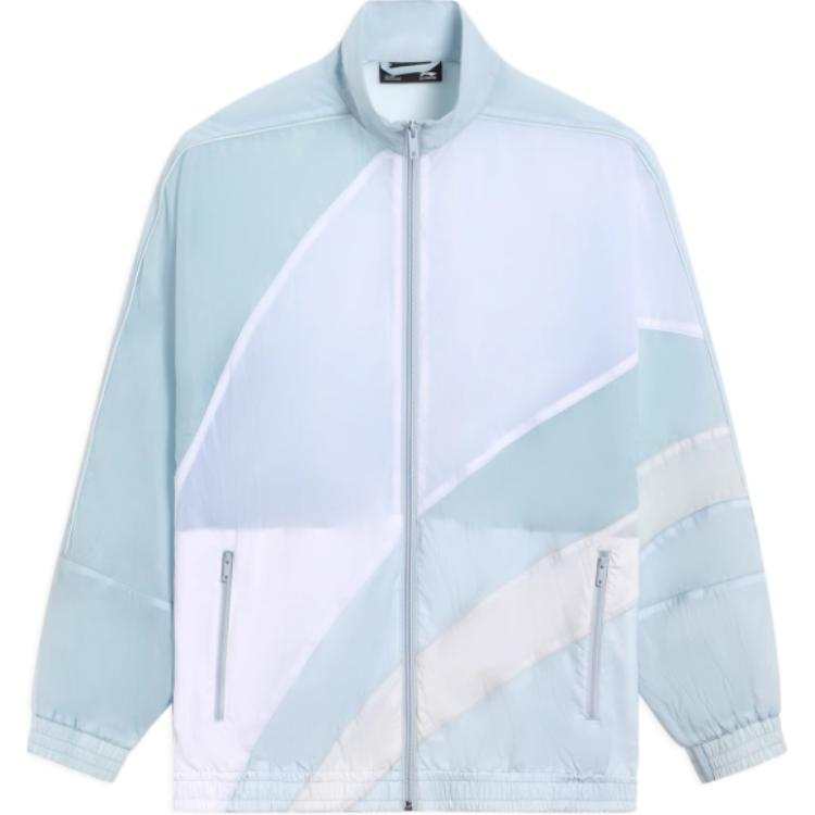 Li-Ning Li Ning Sports Life Collection Trench Coat Men's Mist Blue
