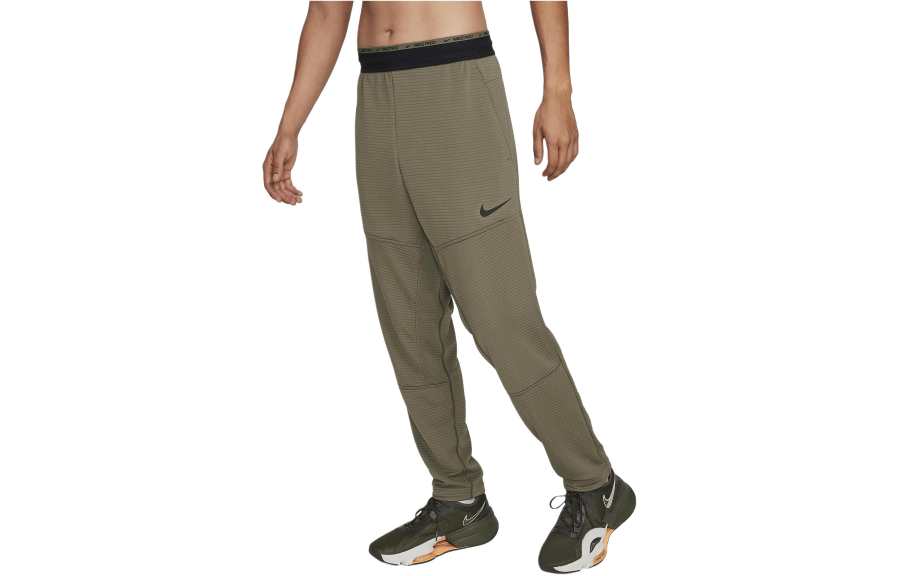 Nike Nike Dri FIT Fleece Fitness Pants Knitted Sweatpants Men's Light Olive Green