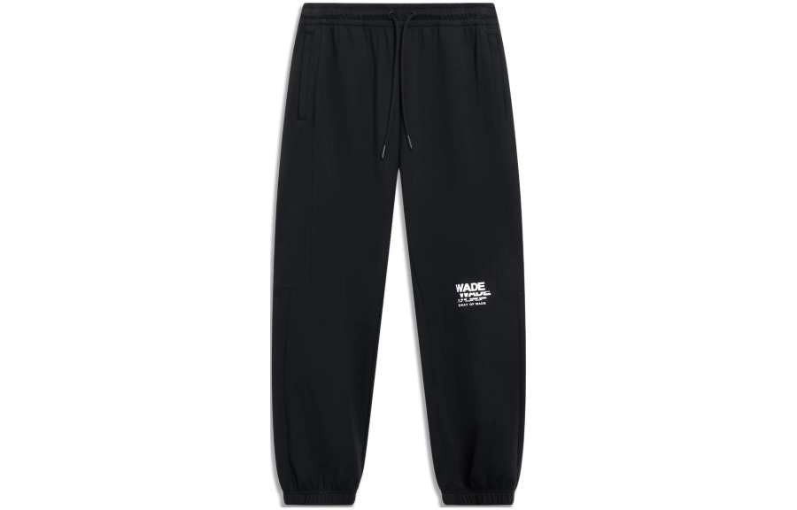 Li-Ning Li Ning Wade Collection Knitted Sweatpants Men's Black