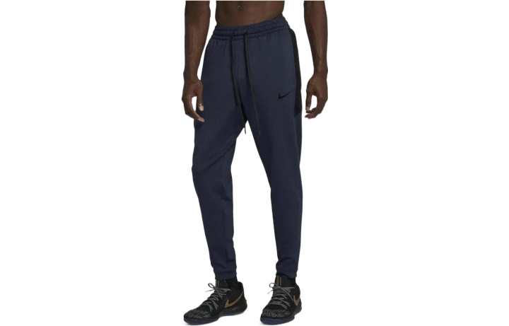 Nike Nike Knitted Sweatpants Men's Blue Moderate Cuffed Pants