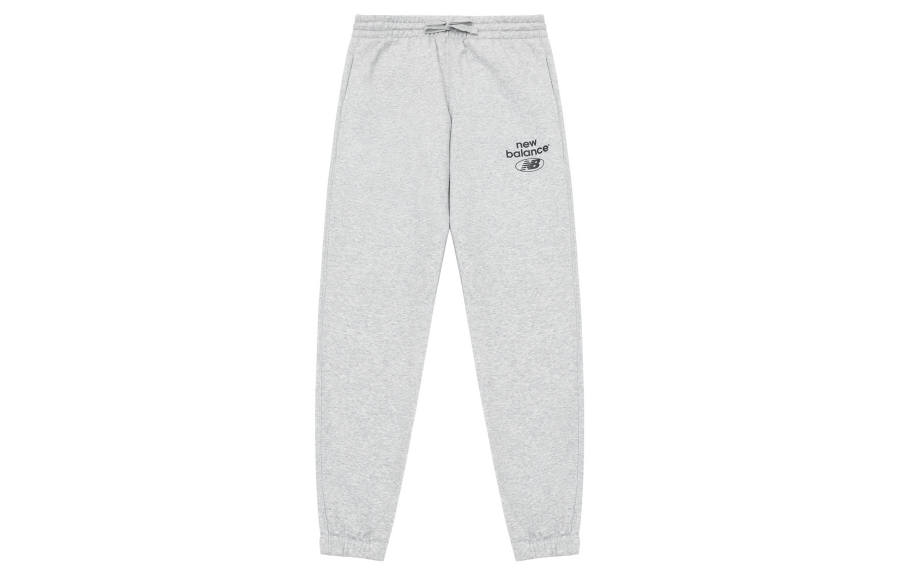 New Balance New Balance Running Pants Men's Light Gray Moderate Cuffed Pants