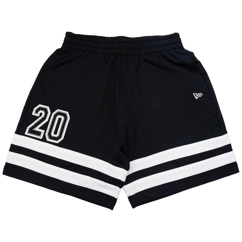 New Era Knitted Sweatpants Men's Black Moderate Baggy Pants