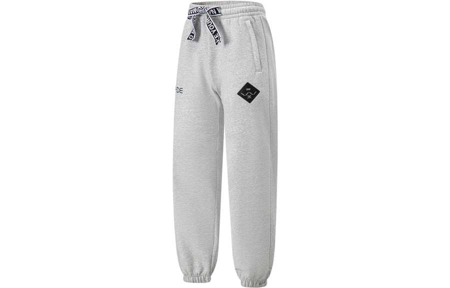 Li-Ning Li Ning x Cyril Knitted Sweatpants Men's Heather Gray Stone Gray