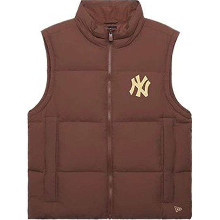 New Era FW24 Down Jacket Unisex Brown