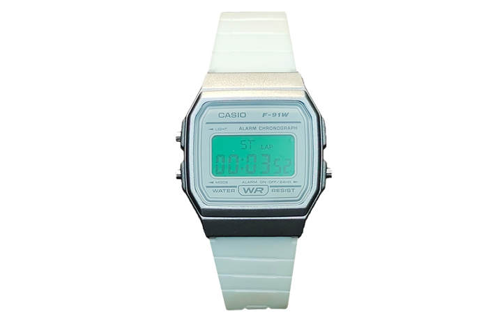 CASIO CASIO Custom Collection Quartz Movement Resin Strap Watch Women's Watch White Dial