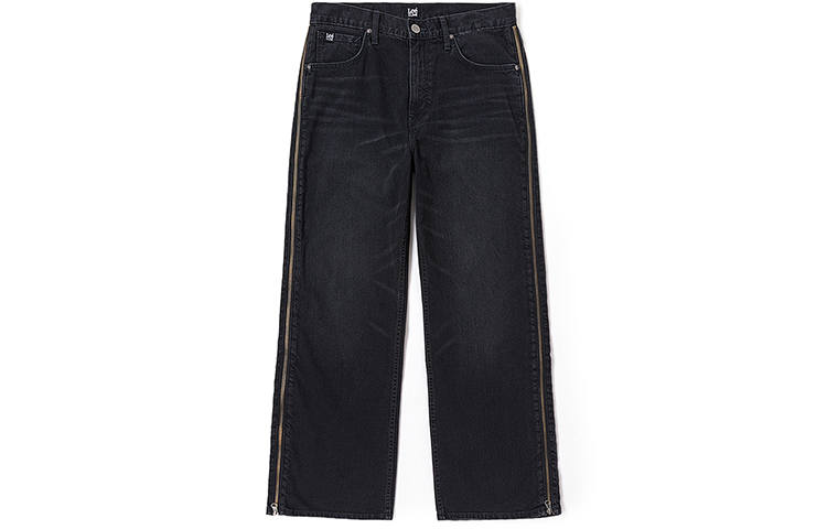 Lee Xline Jeans Men's Black Moderate Straight Fit Pants