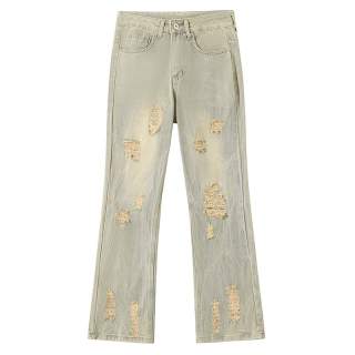 SUPEREALLY Jeans Unisex Moderate Flared Pants