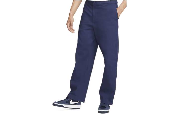 Nike Nike Casual Pants Men's Marine Blue Moderate Straight Fit Pants