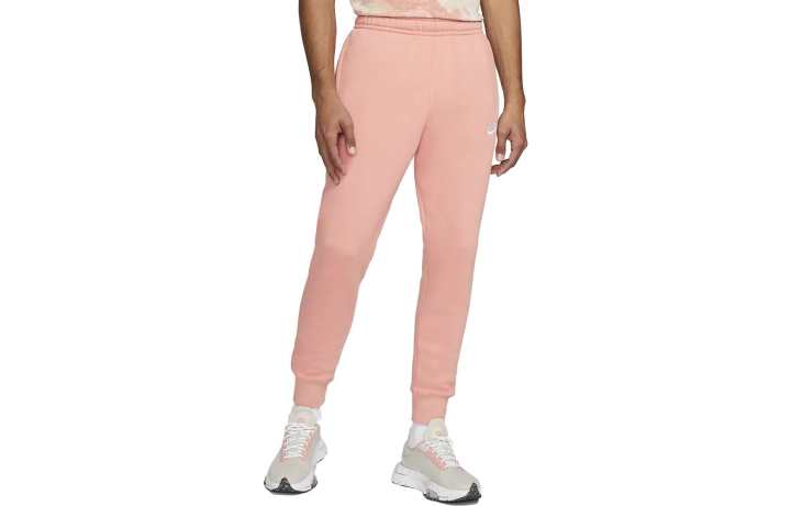 Nike Nike Knitted Sweatpants Men's Nude Pink Moderate Cuffed Pants