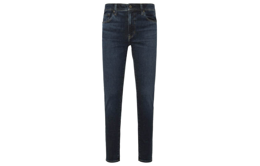 UNIQLO Jeans Unisex Sea Blue Moderate Straight Fit Pants