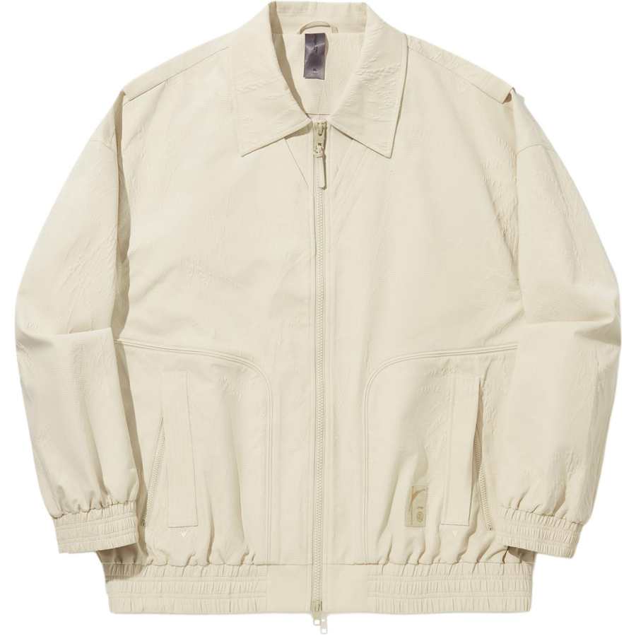 Li-Ning Li Ning x CHENGLONG,LIANMINGKUAN Jackets & Coats Men's Oat Gray