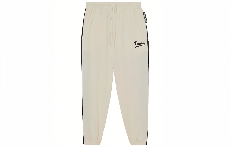 PUMA PUMA Knitted Sweatpants Men's Ecru