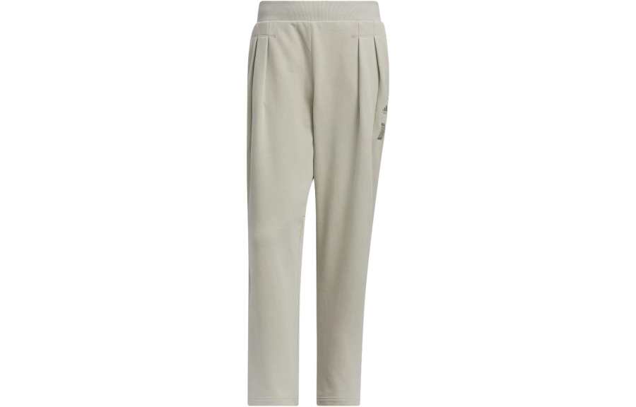 Adidas Adidas Wuji Series Wuji Heavy French Terry Pants Knitted Sweatpants Men's Sesame Earth