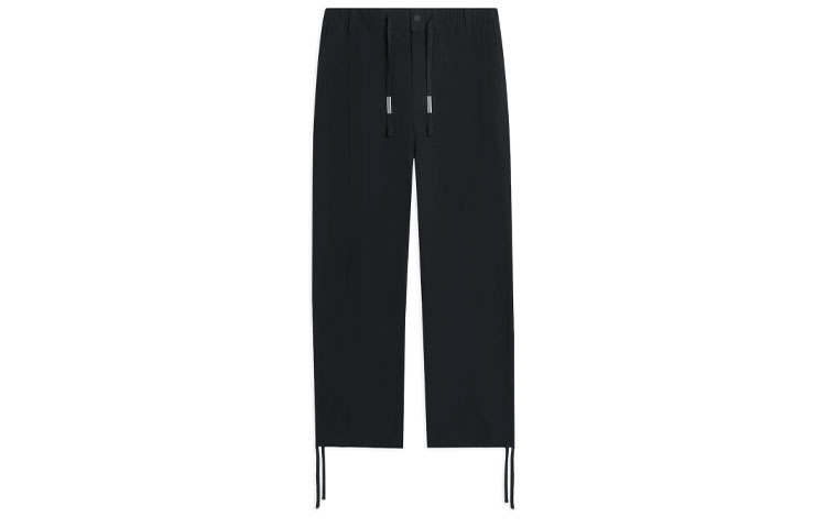 Li-Ning Li Ning Jackie Chan Casual Pants Men's Black Moderate Straight Fit Pants