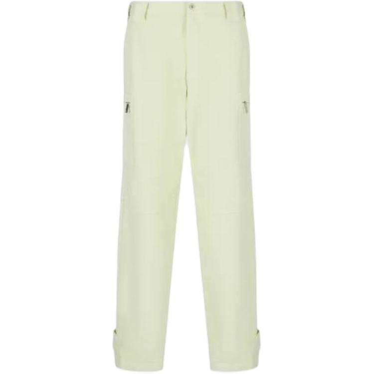 EMPORIO ARMANI Jeans Men's Beige Yellow Moderate Straight Fit Pants