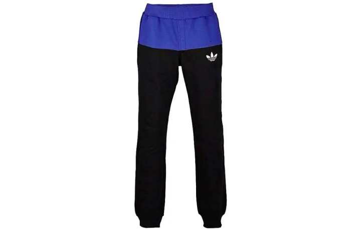 Adidas Adidas Knitted Sweatpants Men's Black Thickened Cuffed Pants