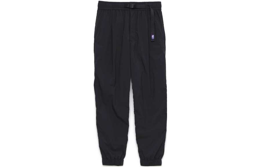 THE NORTH FACE PURPLE LABEL Knitted Sweatpants Unisex Black Moderate Cuffed Pants