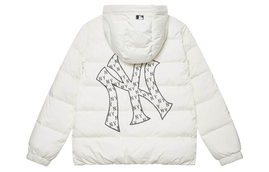 MLB 24FW MLB New York Yankees Down Jacket Unisex Cream