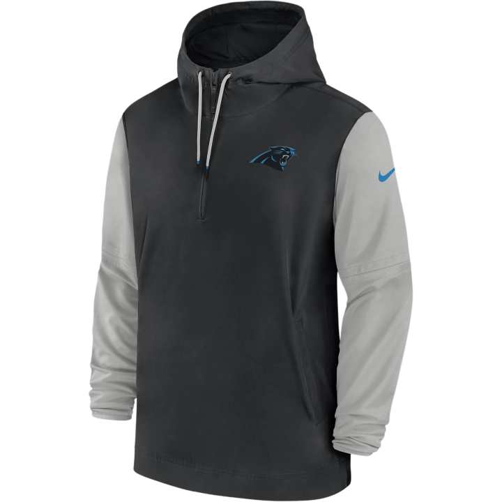 Nike Nike NFL Carolina Panthers Sideline Pre Game Player Jackets & Coats Men's Black