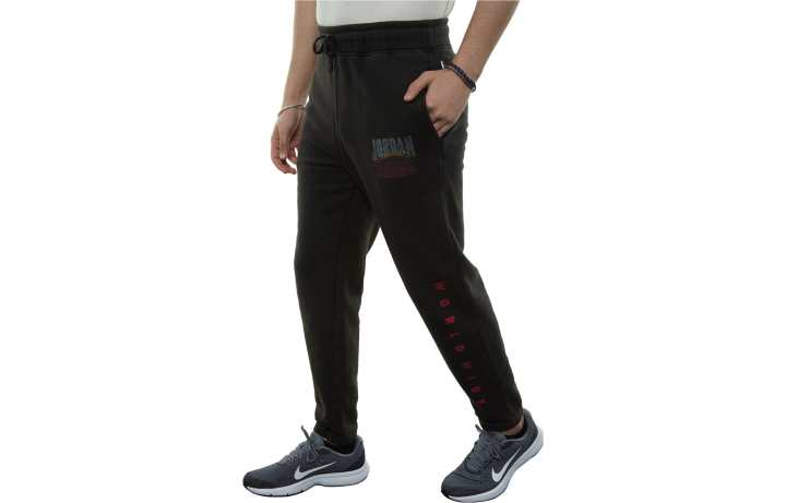 Jordan Jordan Jumpman Knitted Sweatpants Men's Black Thin Other