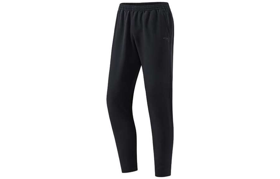 ANTA Anta Running Collection Running Pants Men's Basic Black